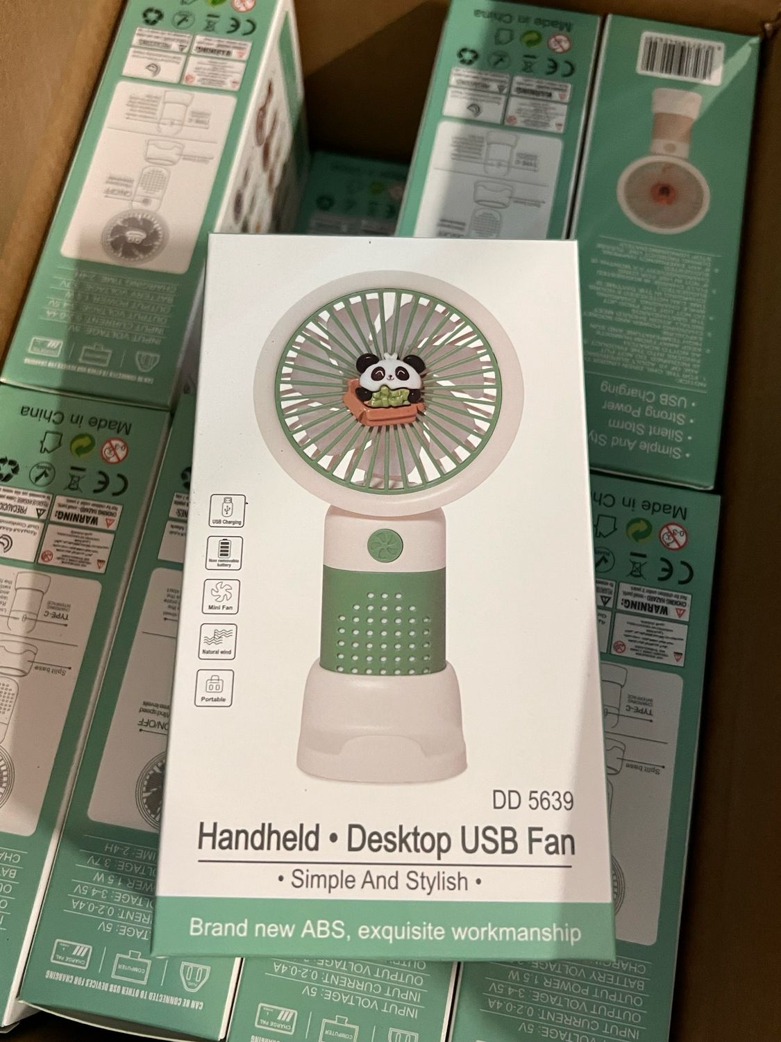 USB Fan Handheld Desktop USB Fan DD5639