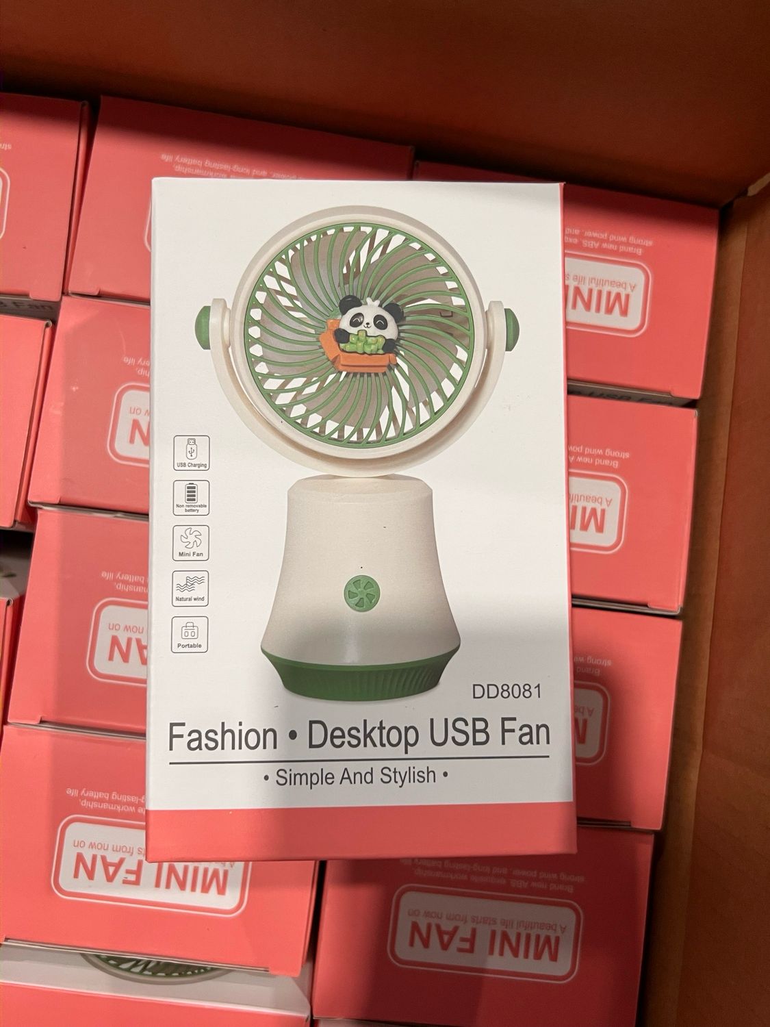 USB Fan Fashion Desktop USB Fan DD8081