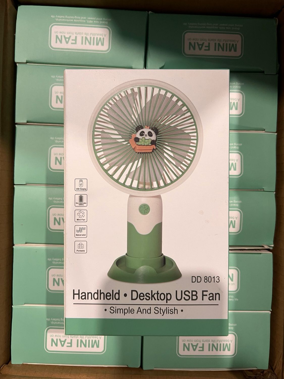 USB Fan Handheld Desktop USB Fan DD8013