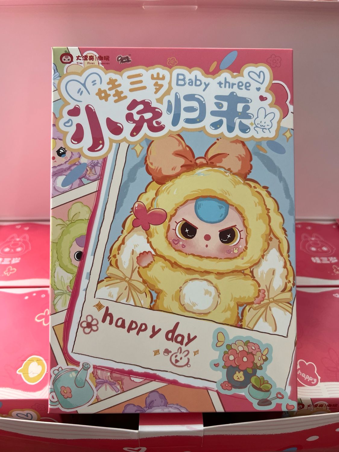 Hidden Mystery Cute Edition Baby Three Rabbit Happy Day