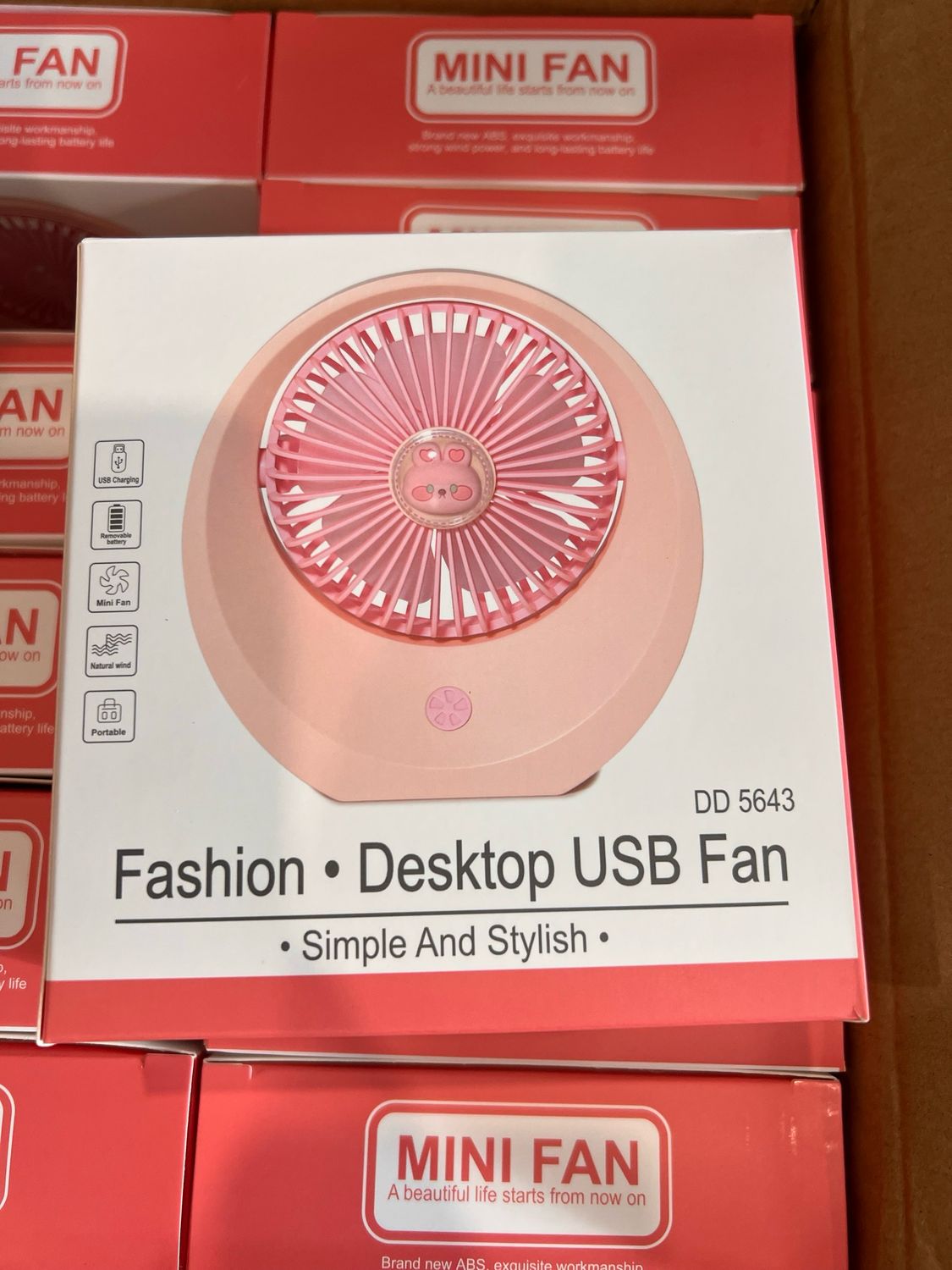 USB Fan Fashion Desktop USB Fan DD5643