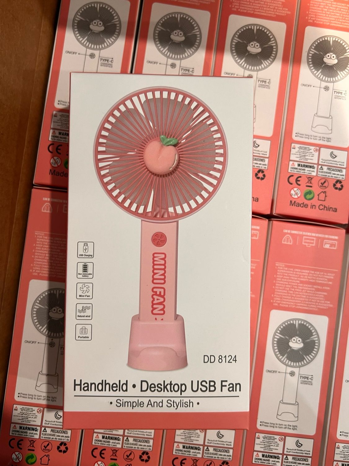 USB Fan Handheld Desktop USB Fan DD8124