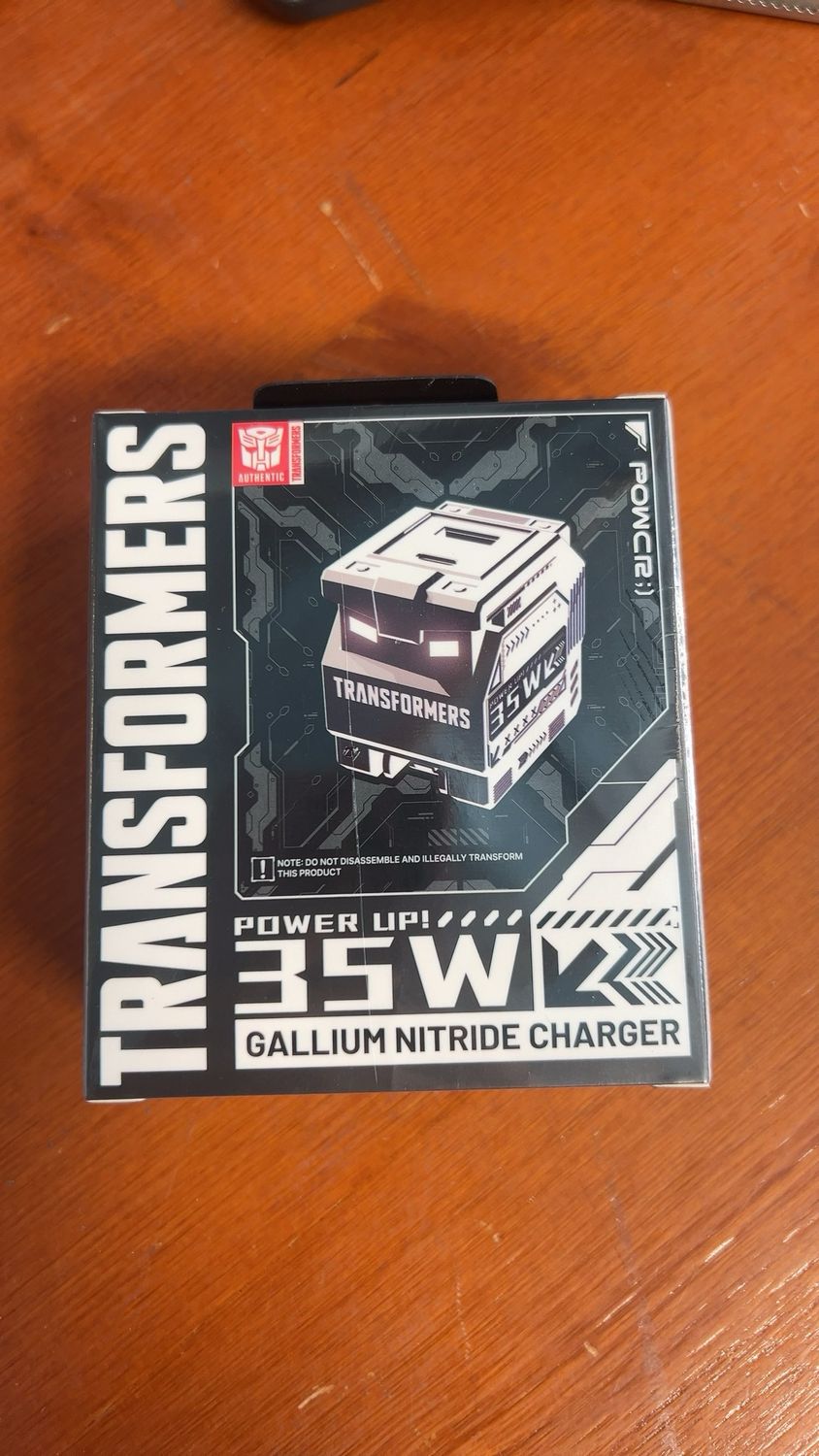 Authentic Transformers Power Up 35W Gallium Nitride Charger Adaptor