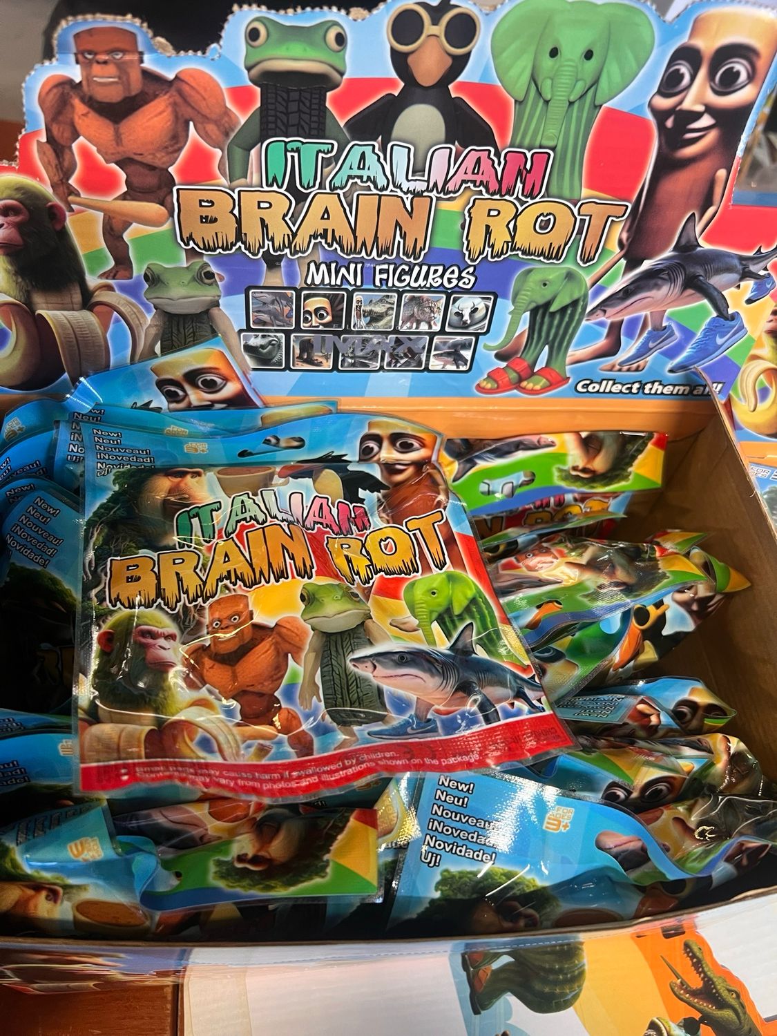 Hidden Mystery Cute Edition Italian Brain Rot Mini Figures Collect Them All