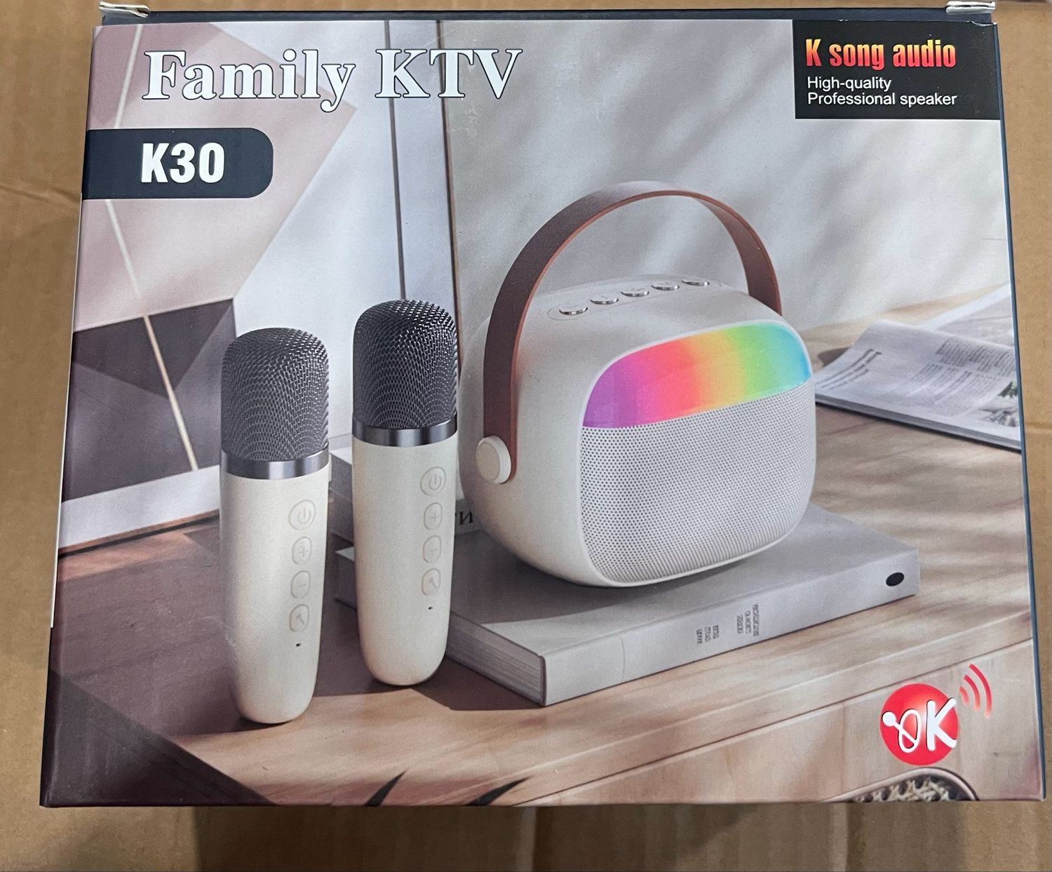Family KTV K Song Audio High Quality Professional Speaker Karaoke K30