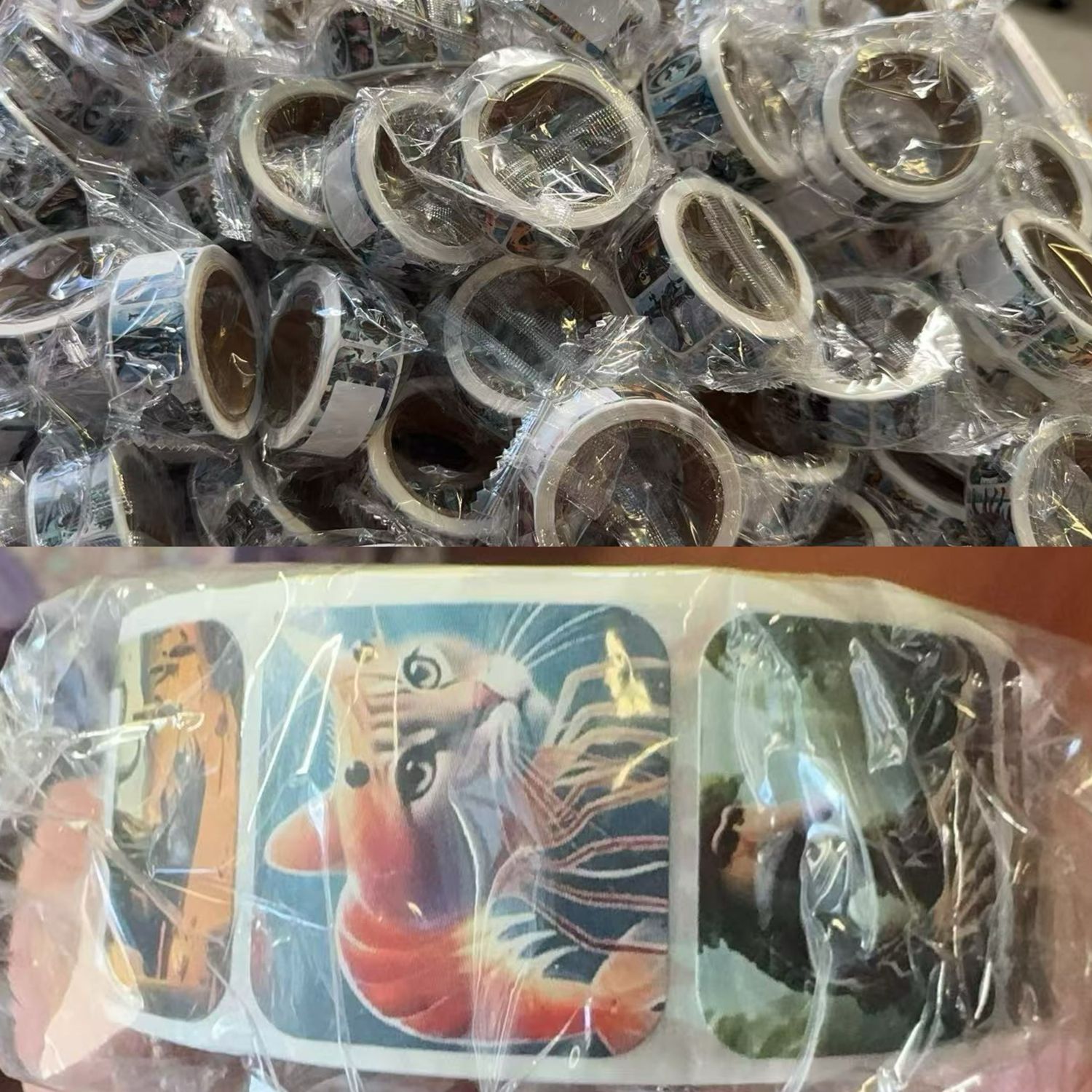 Roll Stickers AI Shang Hai Jing