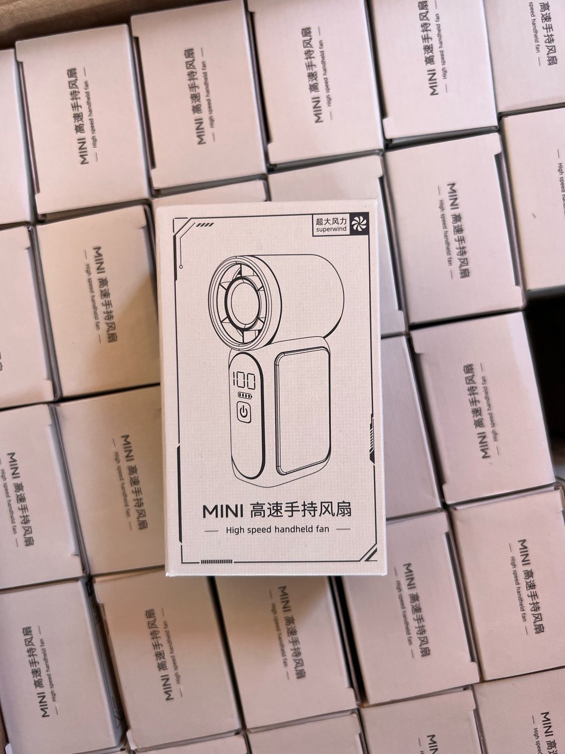 Mini High Speed Handheld Fan # X688