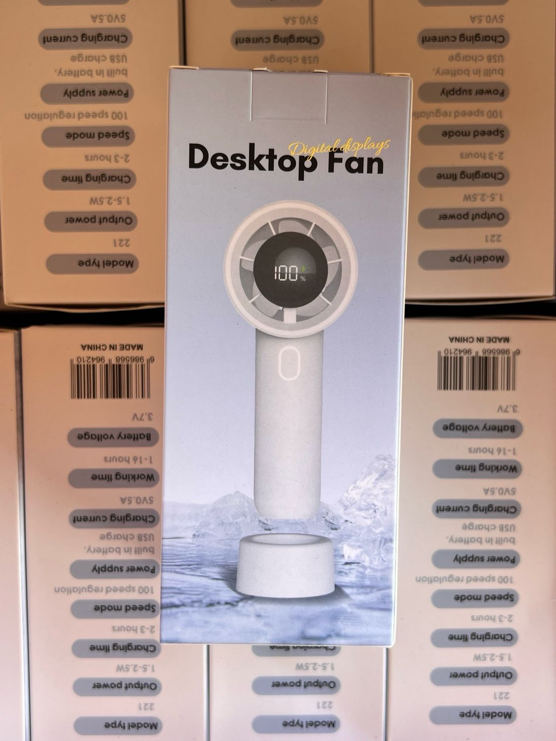 Desktop Fan 100-position Adjustment #221