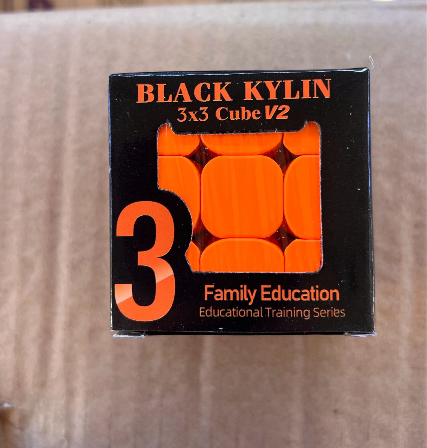 Magic Cube Black Kirin 3X3X3