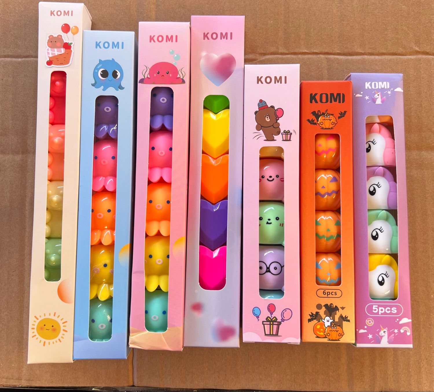 KOMI Highlighter Pen Stackable
