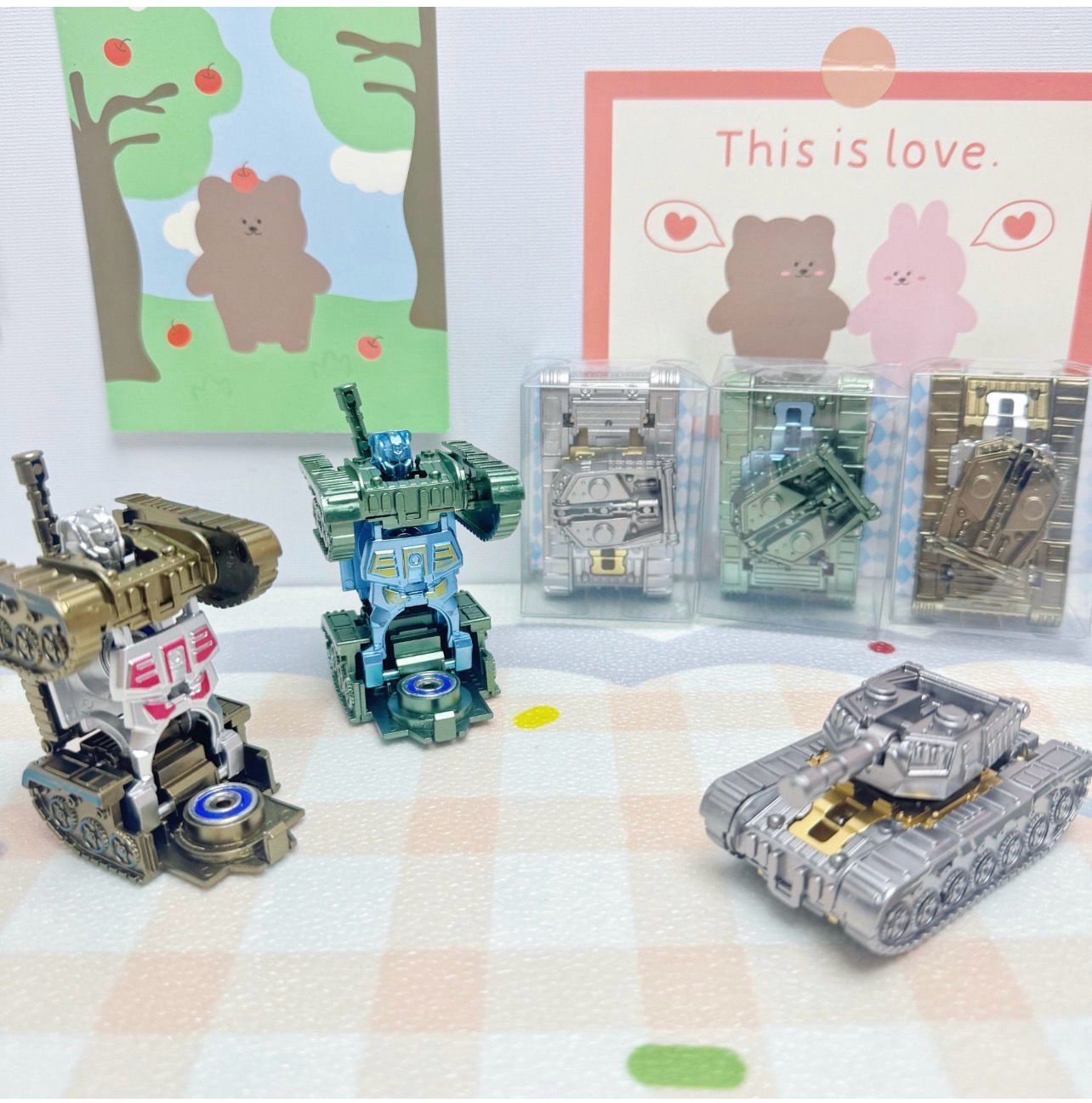 Battle Tank Building Block Toys, Classic Military Series