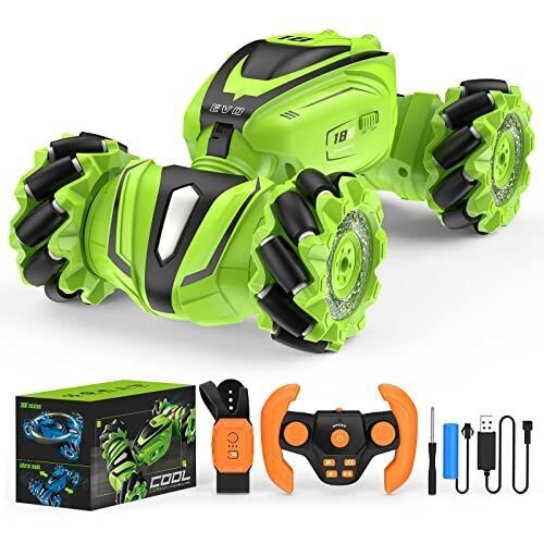 Remote Control Car, 360°Drift Stunt Car, Gesture Control RC Car, Toy for Kids Age 6-15