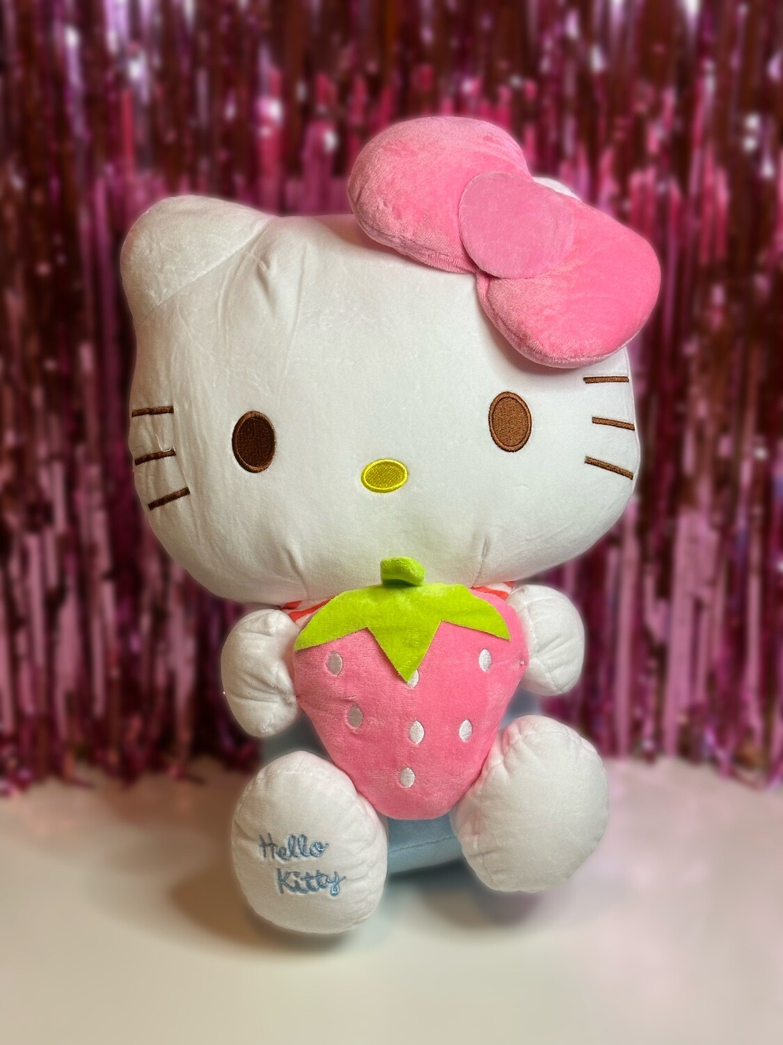 Hello Kitty Strawberry Plush 16in.