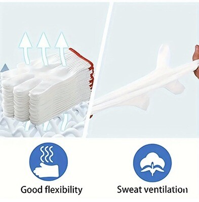 Bio Plastic Work Gloves