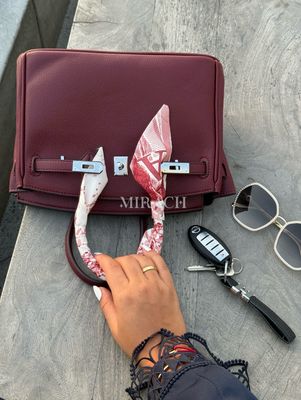 Birkin 25CM Maroon