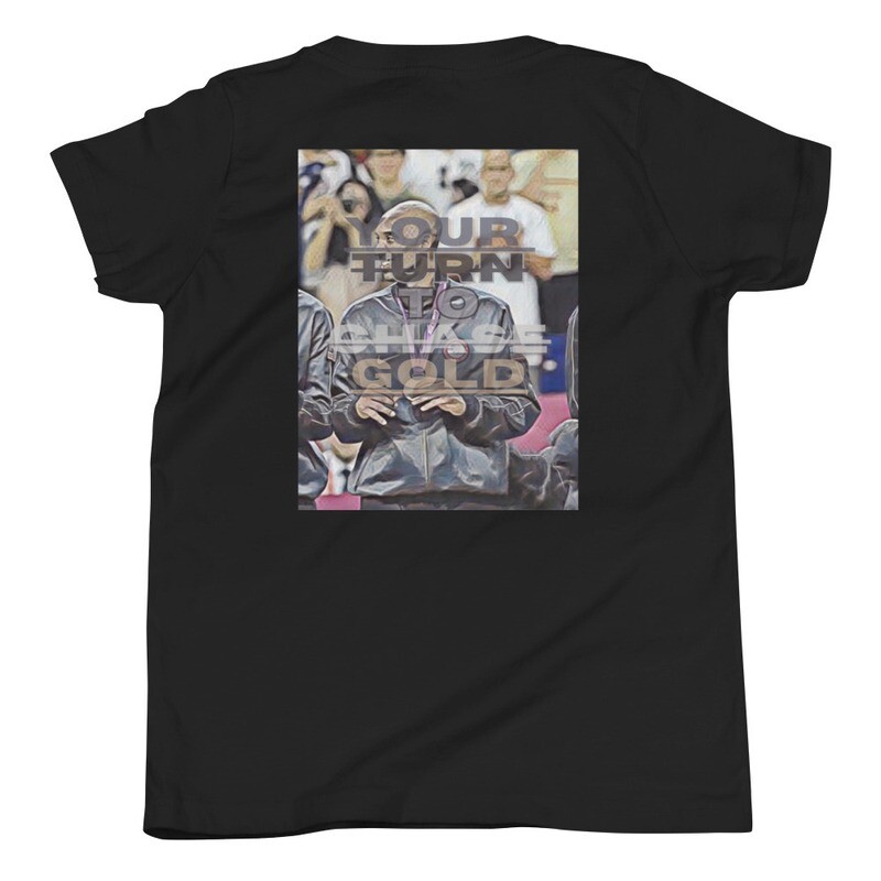 Youth Chase Gold Short Sleeve T-Shirt