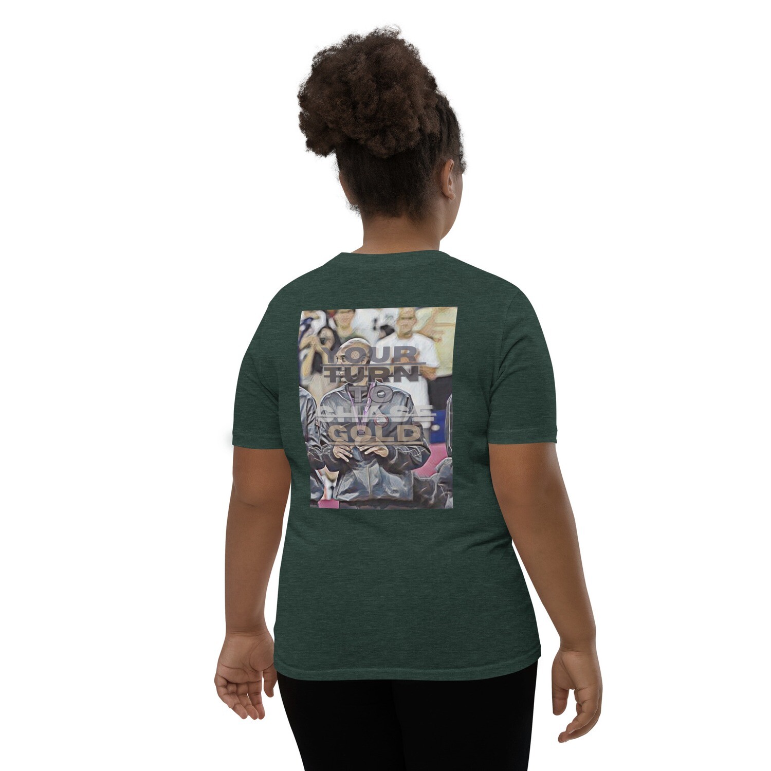Youth Chase Gold Short Sleeve T-Shirt