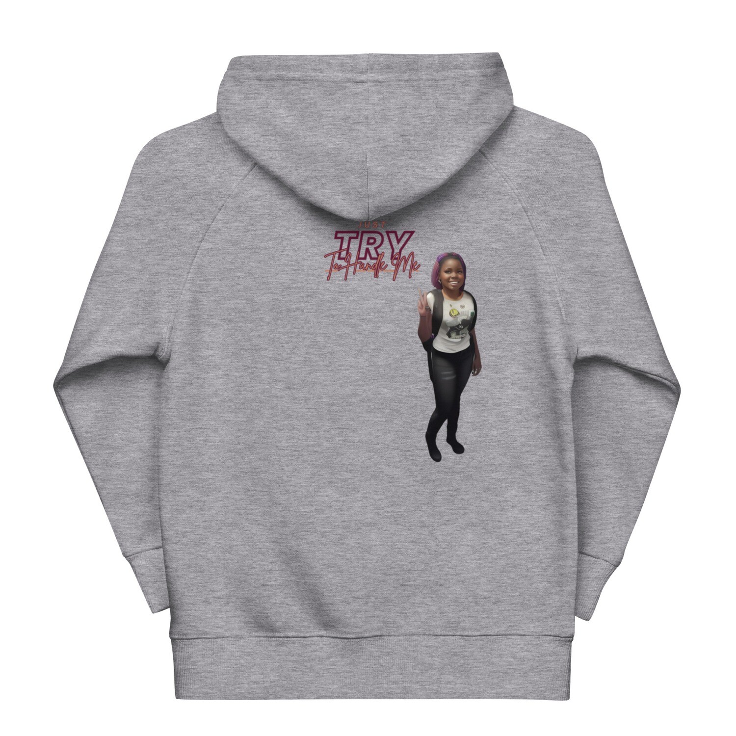 Kids eco hoodie Try Me