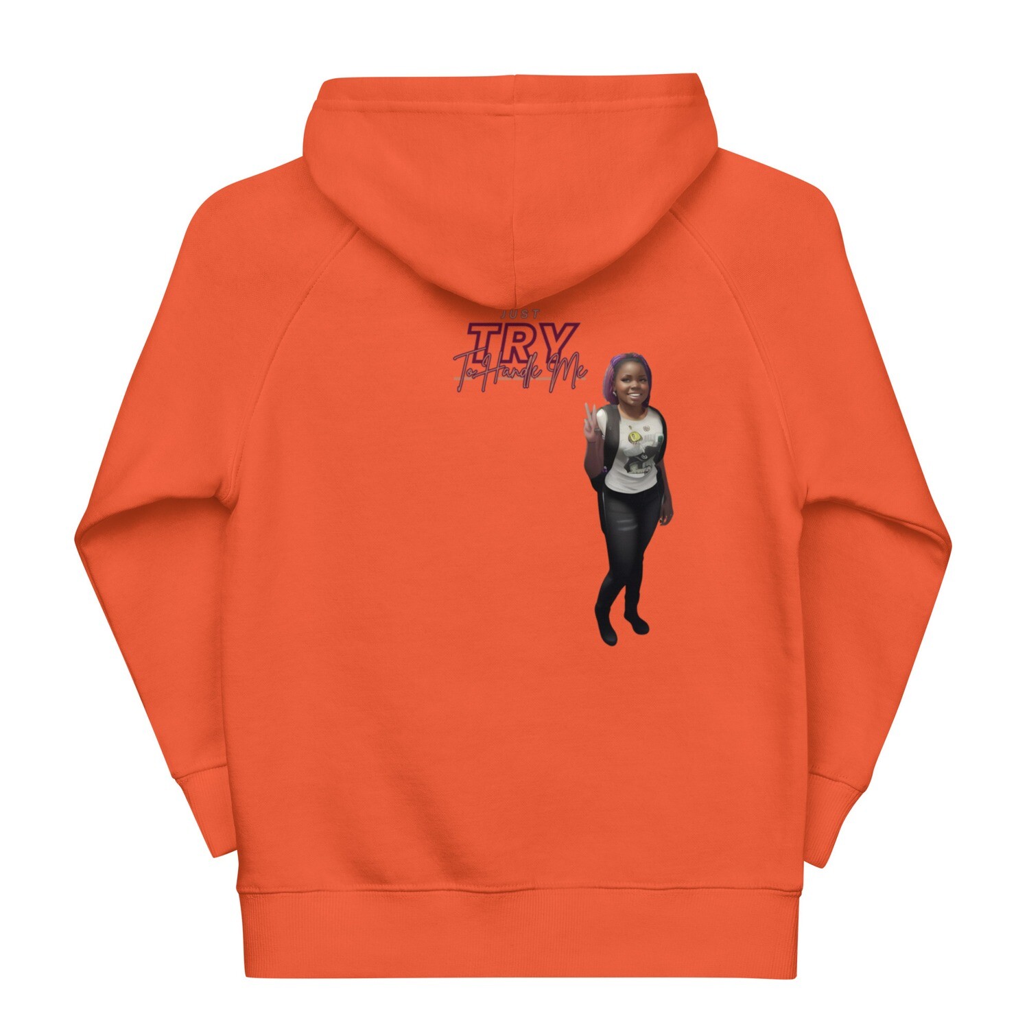 Kids eco hoodie Try Me