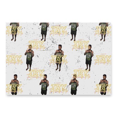 Try Me Wrapping paper sheets