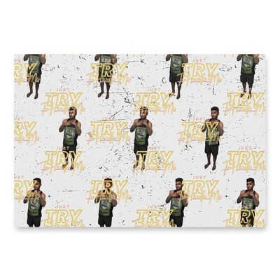 Try Me Wrapping paper sheets
