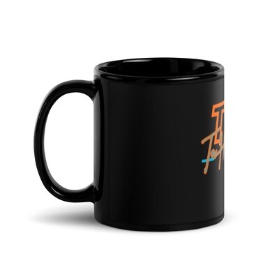 Black Glossy Try Me Mug