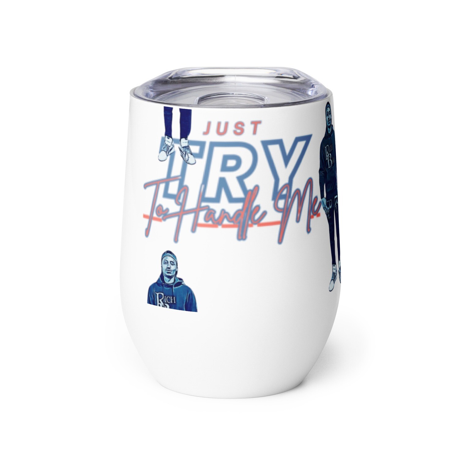 Try Me Wine tumbler