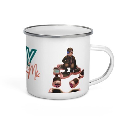 Enamel Try Me Mug