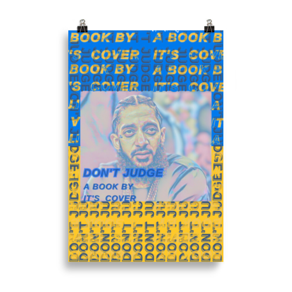 Don&#39;t Judge A Book Poster