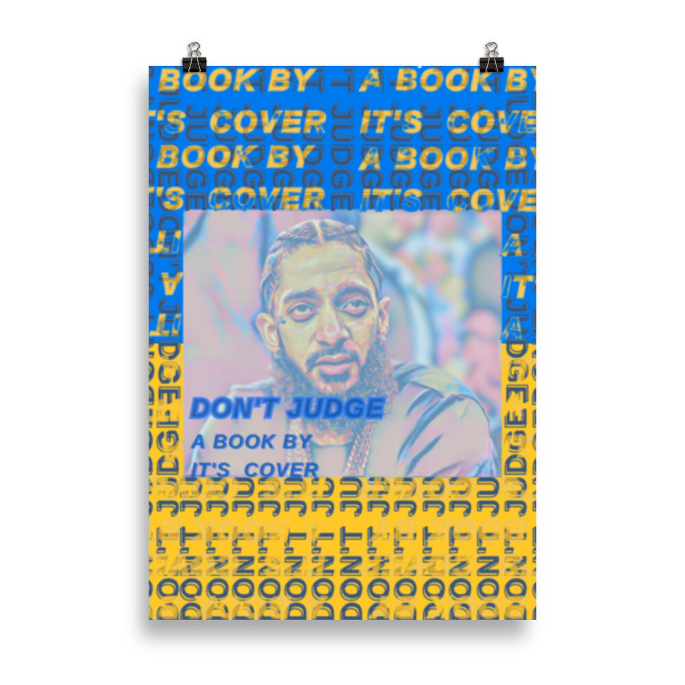 Don&#39;t Judge A Book Poster
