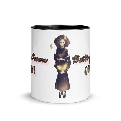 Butterfly Crown Mug with Color Inside