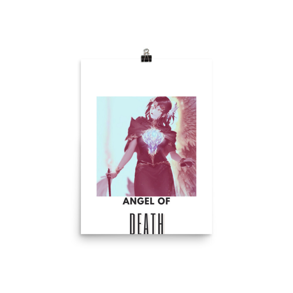 Angel Of Death Photo paper poster