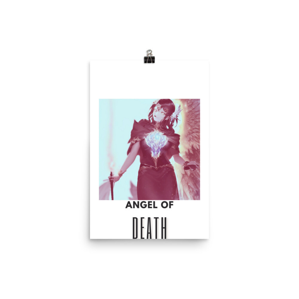 Angel Of Death Photo paper poster