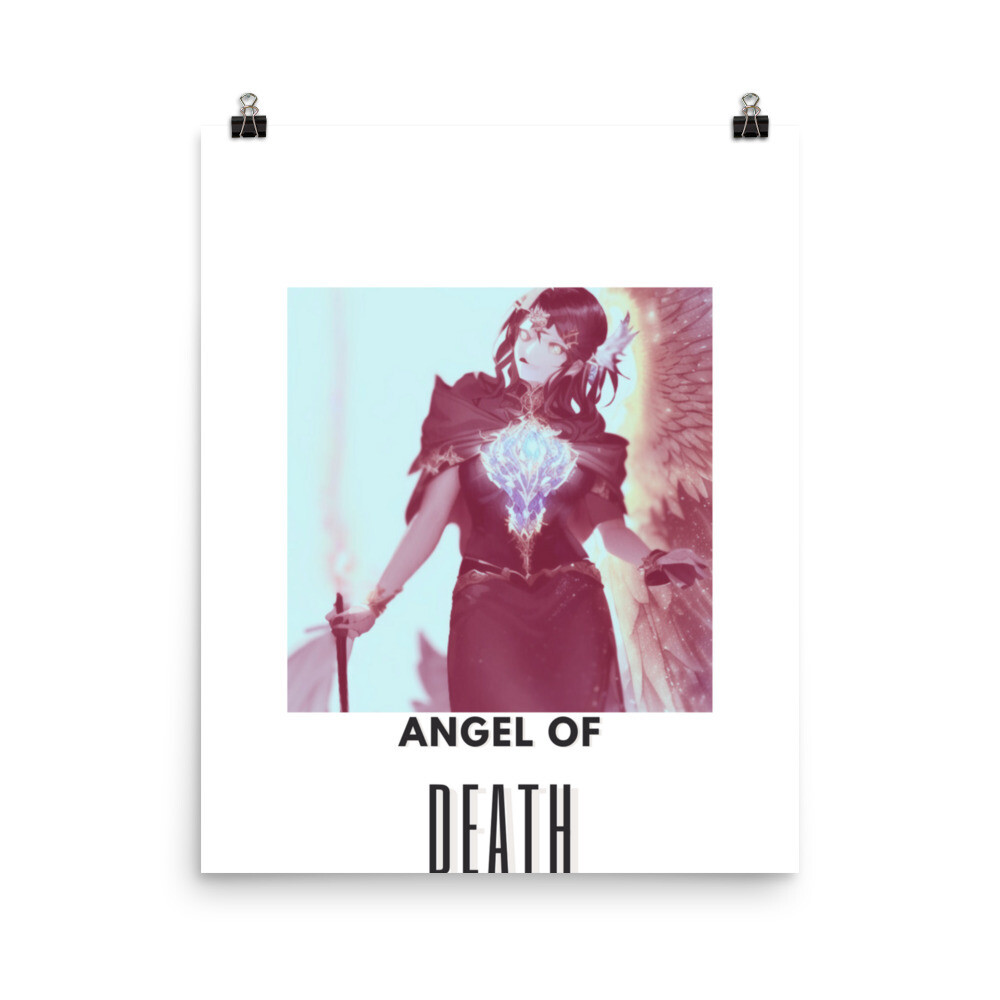 Angel Of Death Photo paper poster