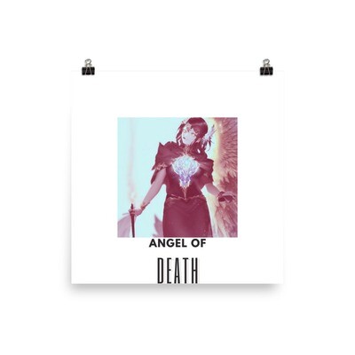 Angel Of Death Photo paper poster