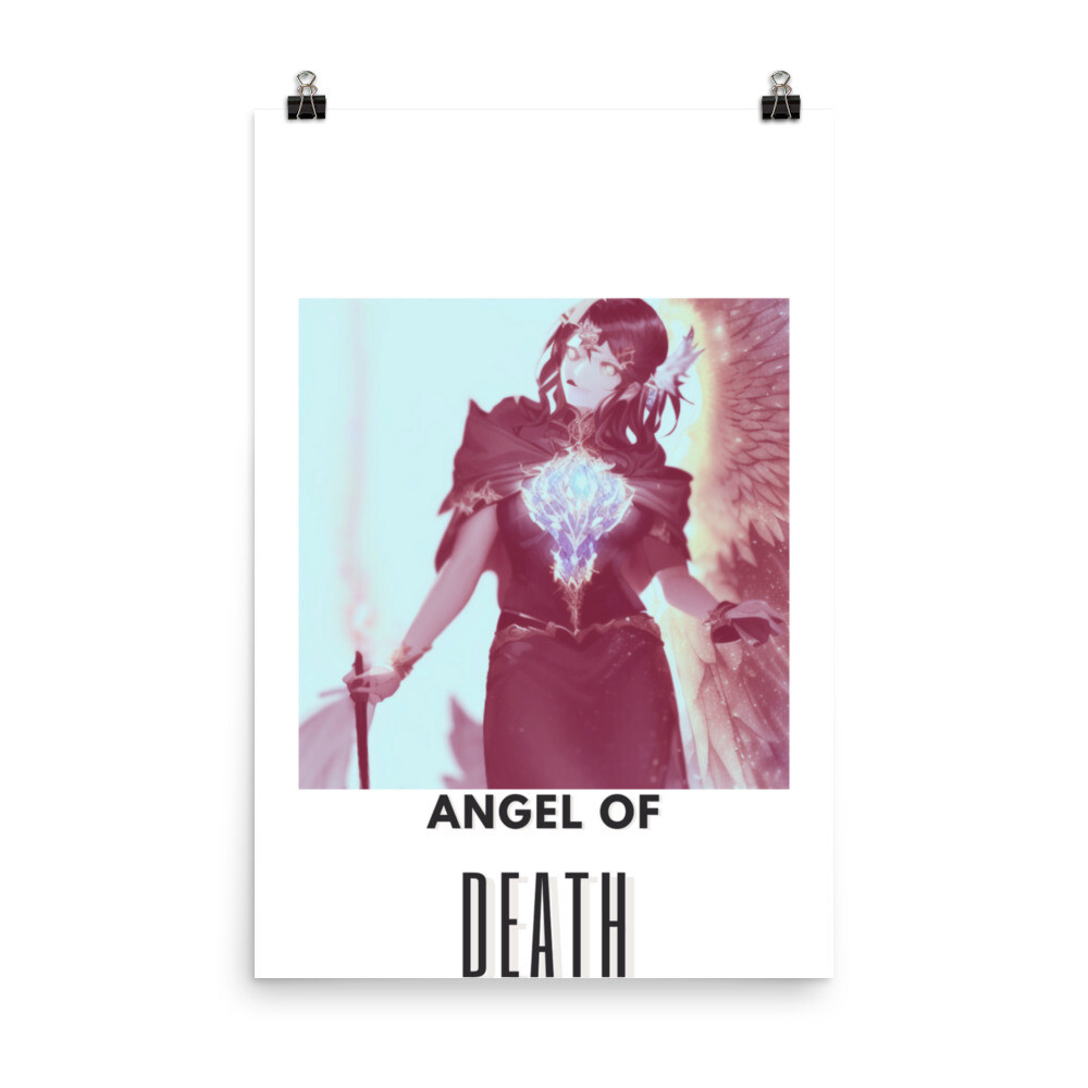 Angel Of Death Photo paper poster