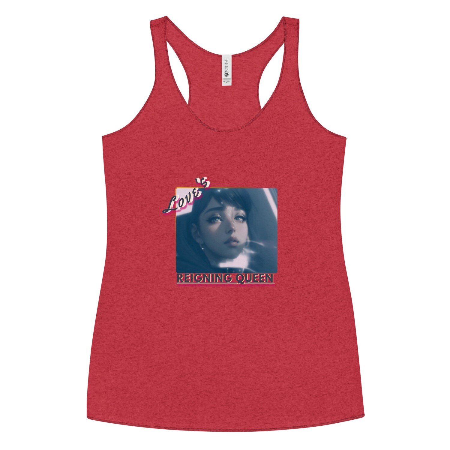 Love&#39;s Reigning Queen Racerback Tank