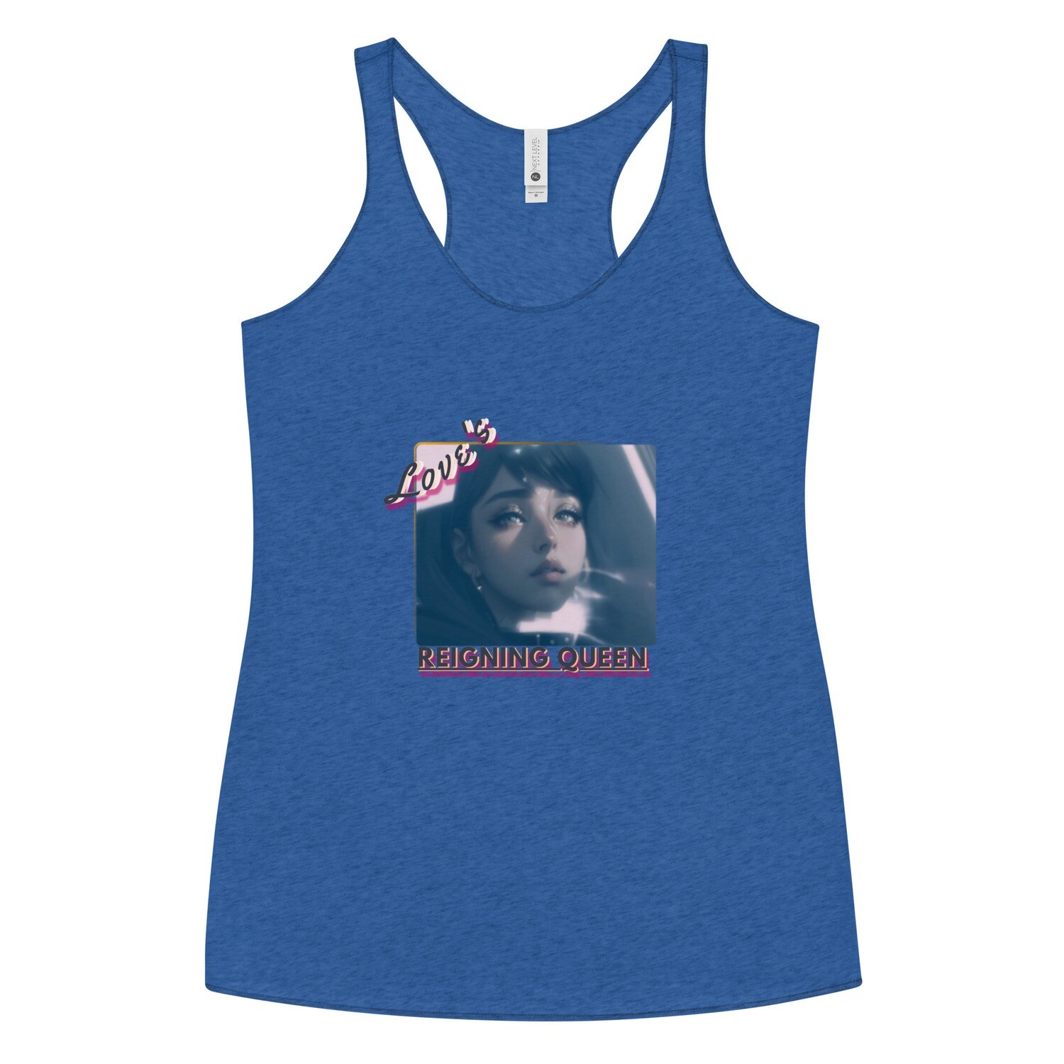 Love&#39;s Reigning Queen Racerback Tank