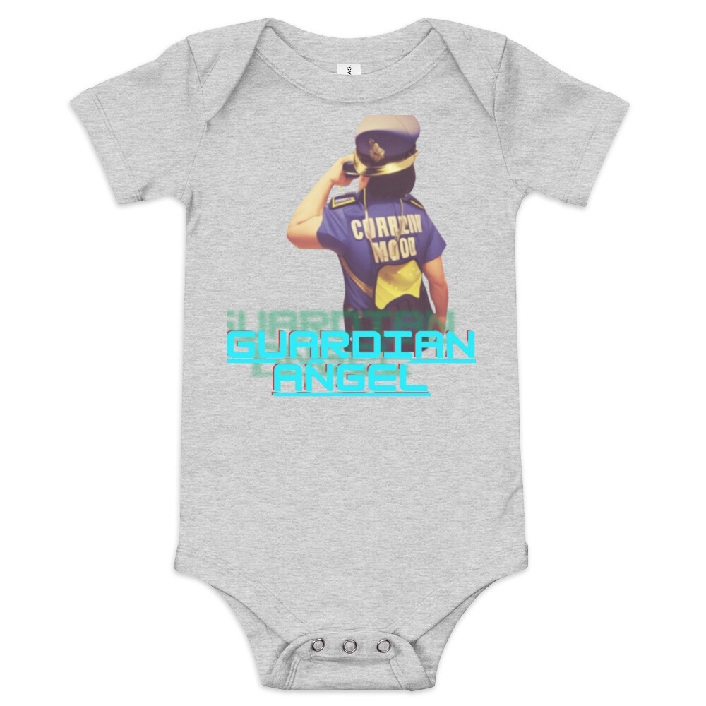 Baby Guardian Angel short sleeve one piece