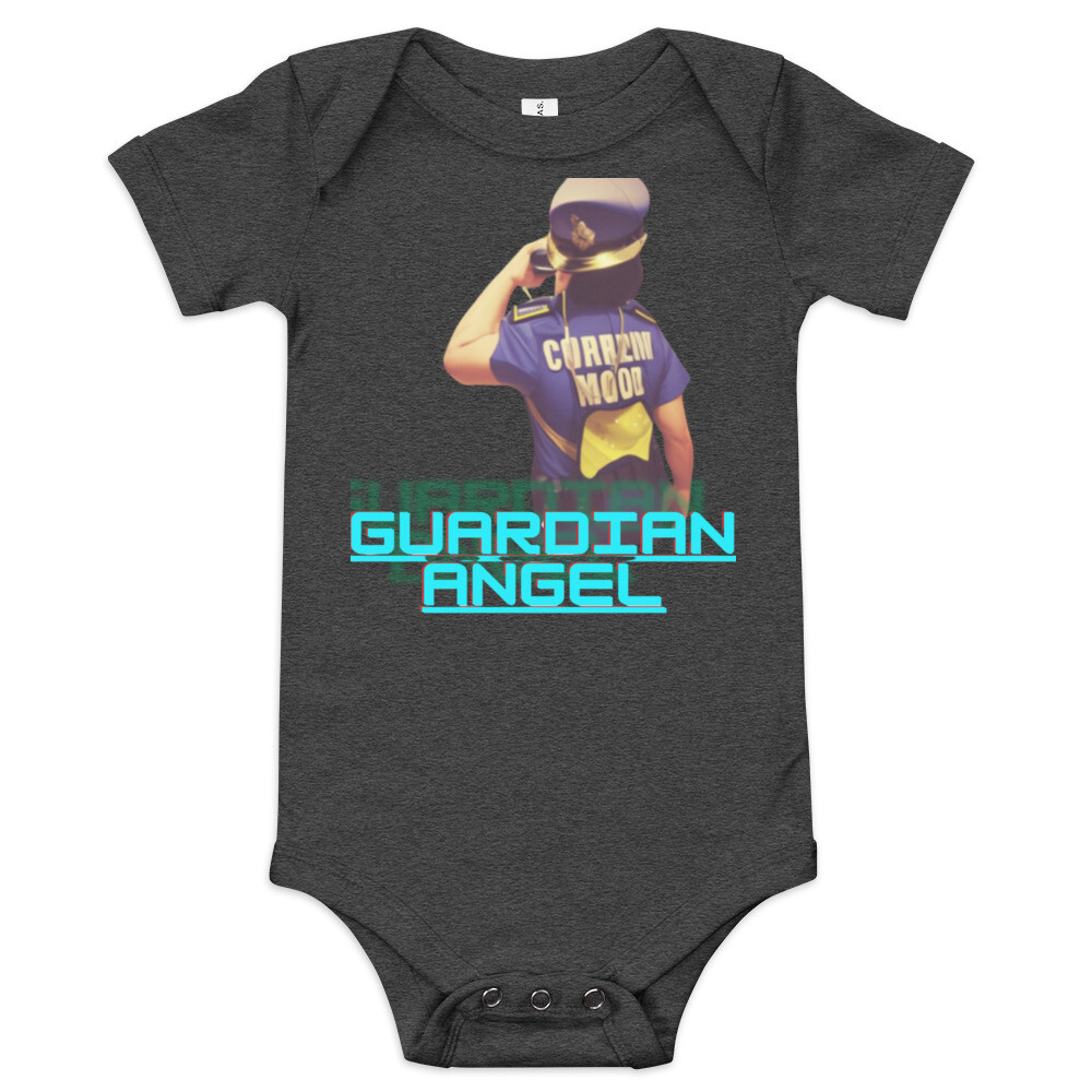 Baby Guardian Angel short sleeve one piece