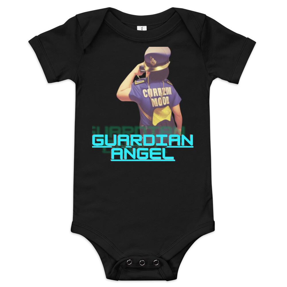 Baby Guardian Angel short sleeve one piece