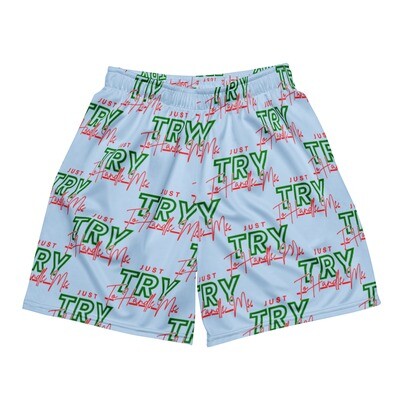 Unisex Try Me mesh shorts