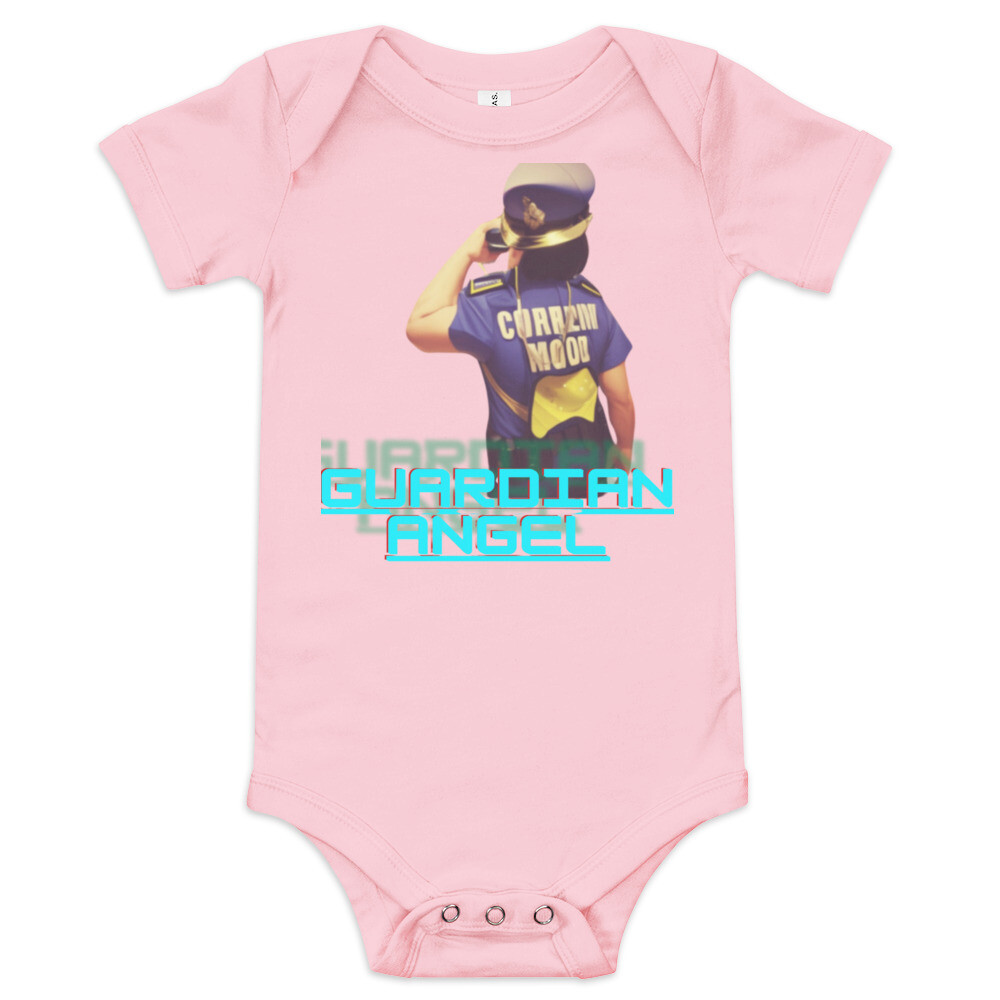Baby Guardian Angel short sleeve one piece
