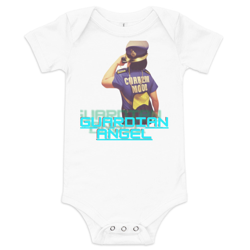 Baby Guardian Angel short sleeve one piece