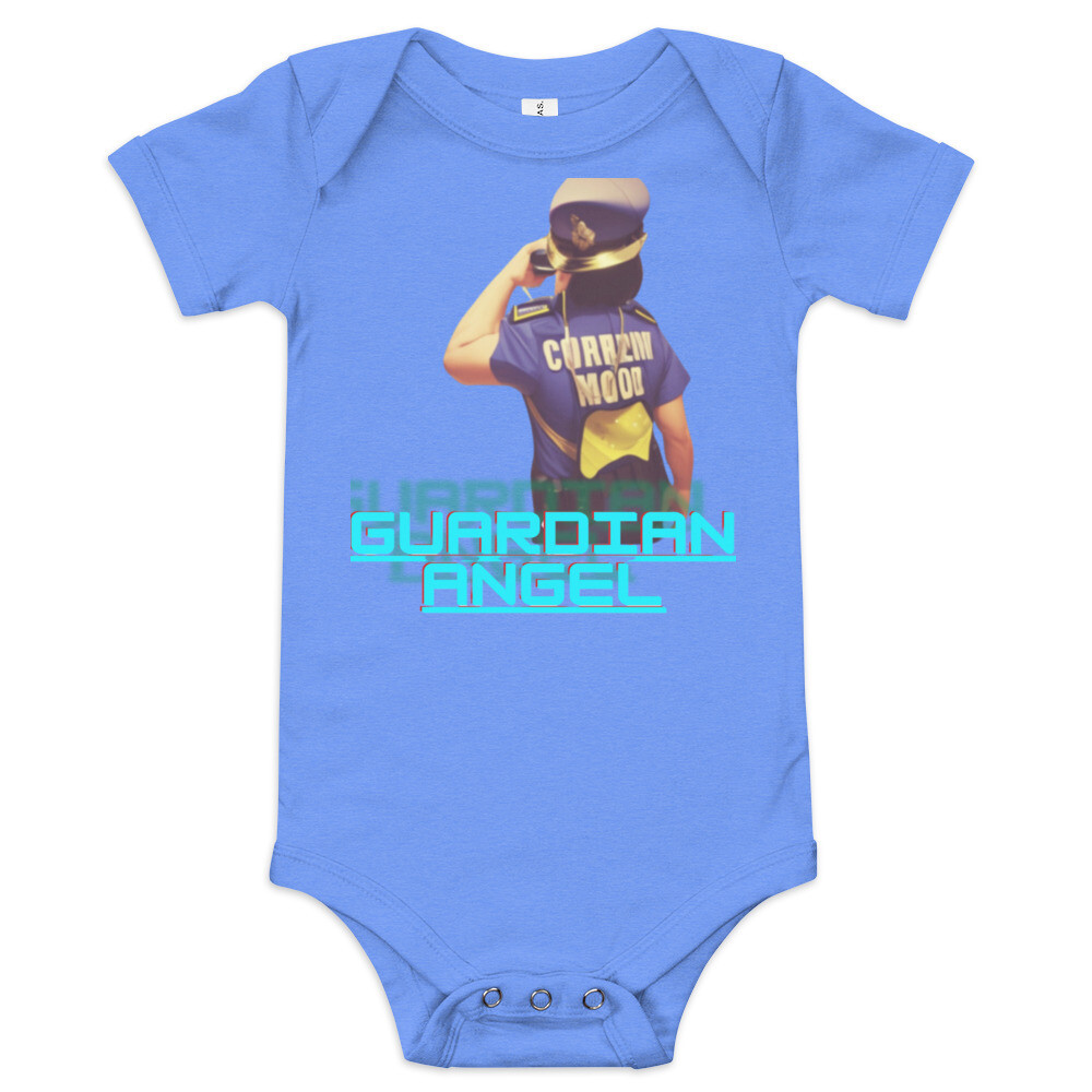 Baby Guardian Angel short sleeve one piece