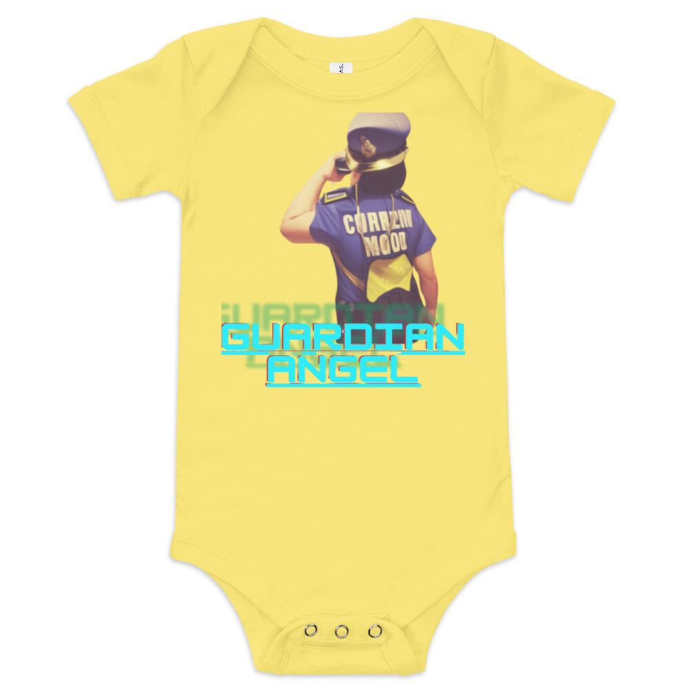Baby Guardian Angel short sleeve one piece