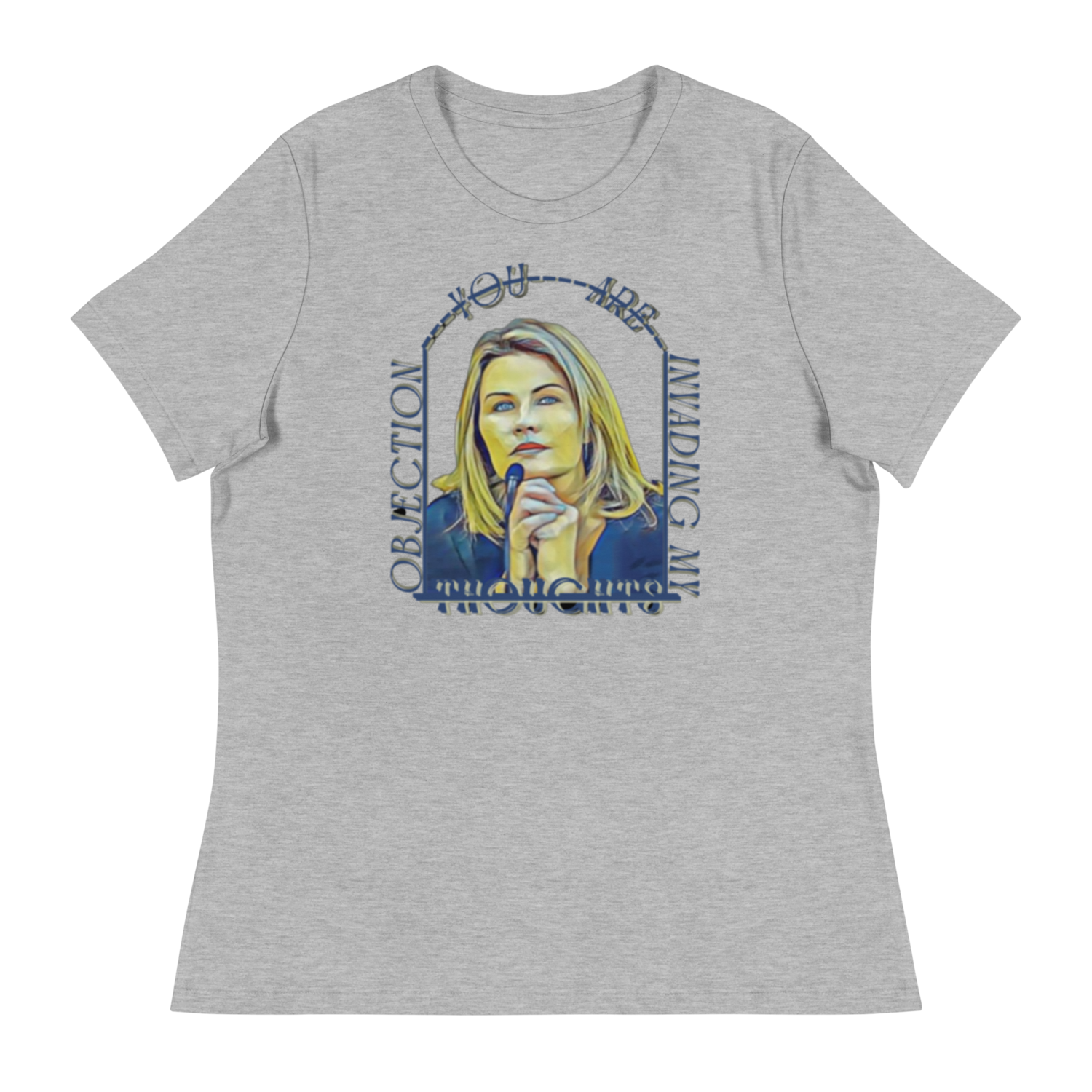 Objection You Are Invading My Thoughts T-Shirt