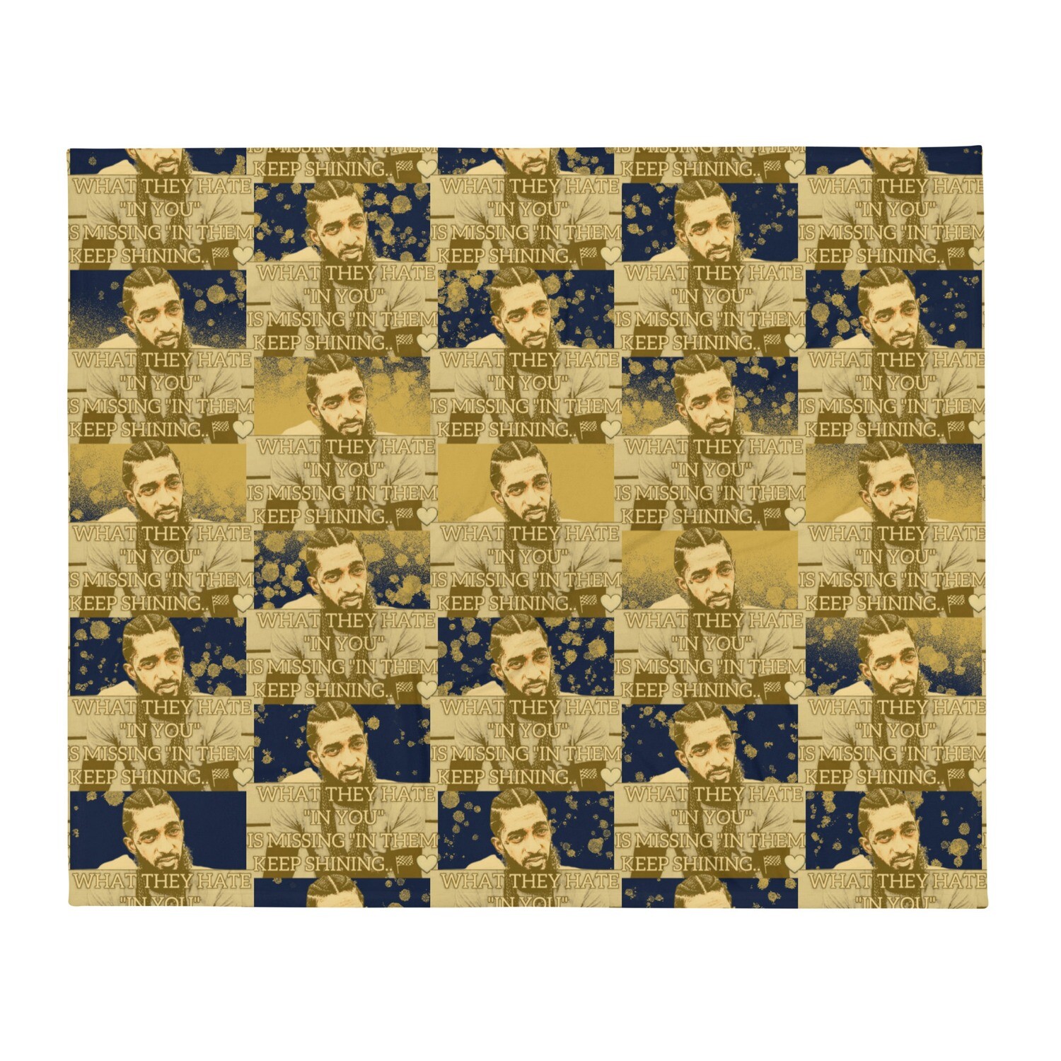 Keep Shining Throw Blanket