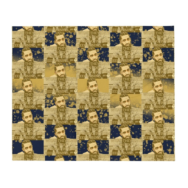Keep Shining Throw Blanket