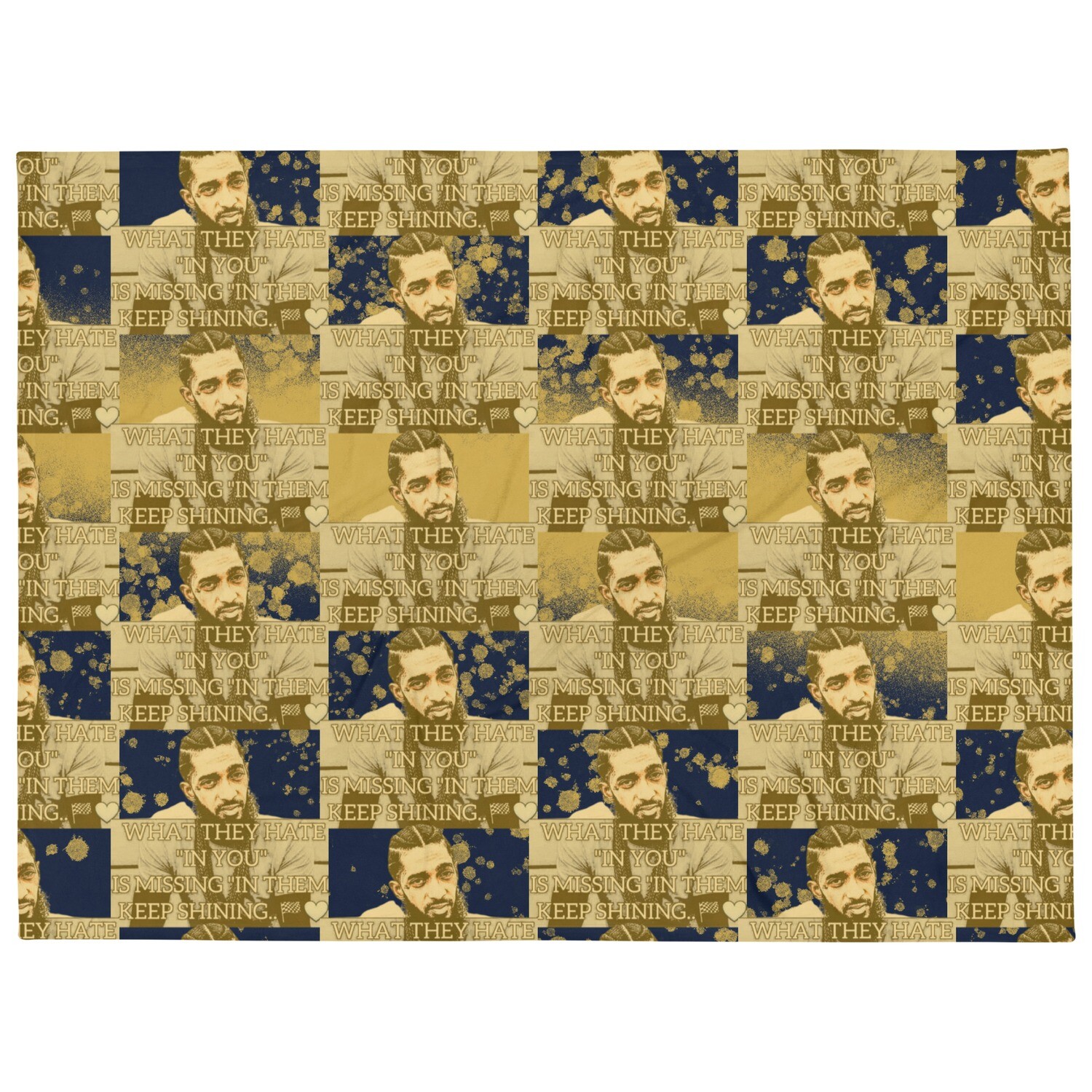 Keep Shining Throw Blanket
